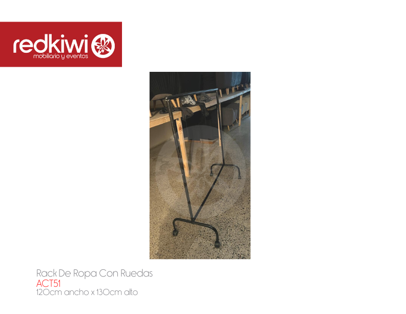 Rack para ropa con ruedas - RedKiwi