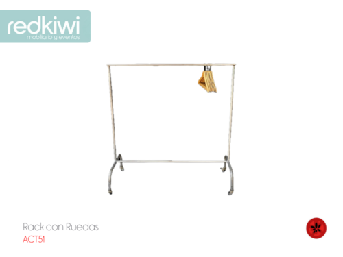 Rack de Ropa con Ruedas