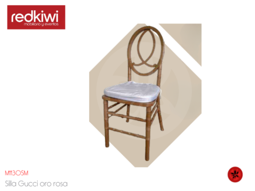 Silla Gucci oro rosa
