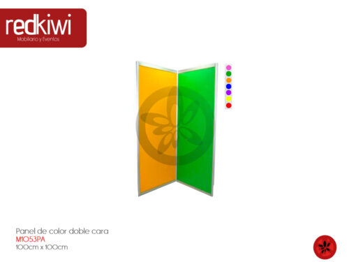 Panel de color doble cara