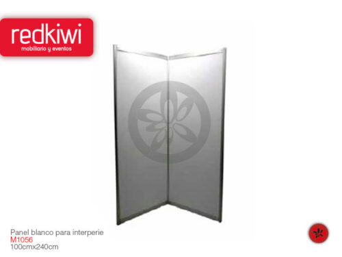 Panel blanco para intemperie de 1,00 mt x 2,40 mt