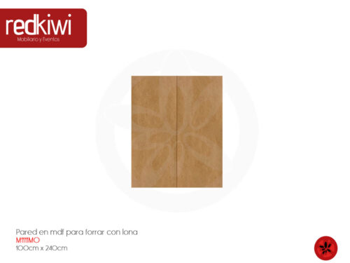 Pared En Mdf Para Forrar Con Lona