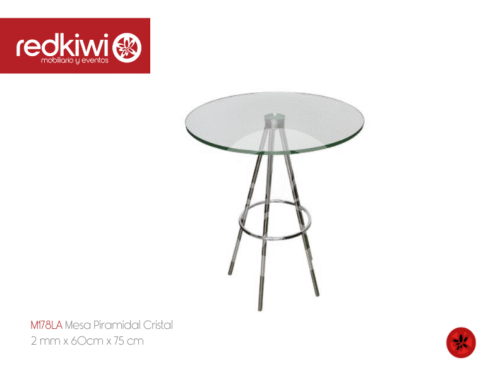 Mesa Piramidal Cristal