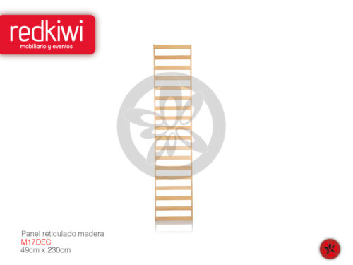 Panel Reticulado Madera