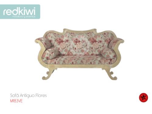 Sofá Antiguo Flores