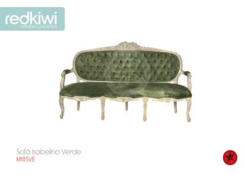 Sofá Isabelino Verde
