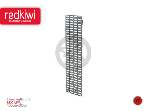 Panel rejilla gris o pino crudo de1x3 Mt.