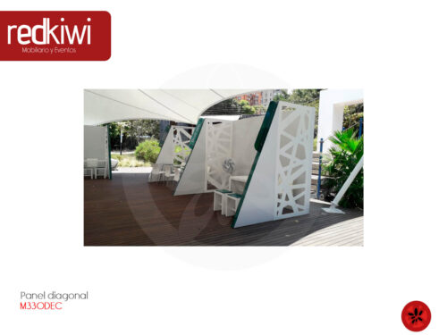 Panel diagonal