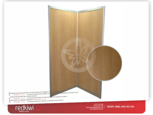 Panel haya de 1,00 mt x 2,40 mt