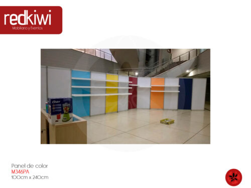 Panel de color doble cara 1,00 mt x 2,40 mt