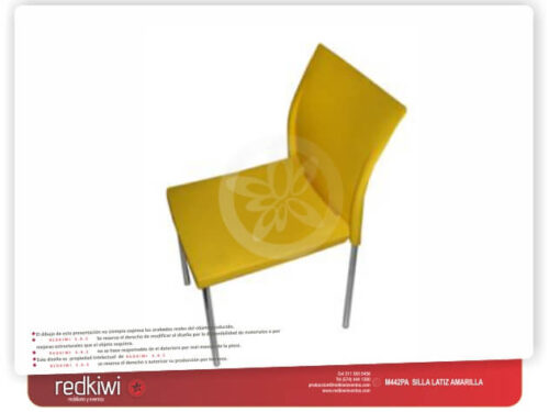 Silla latiz amarilla