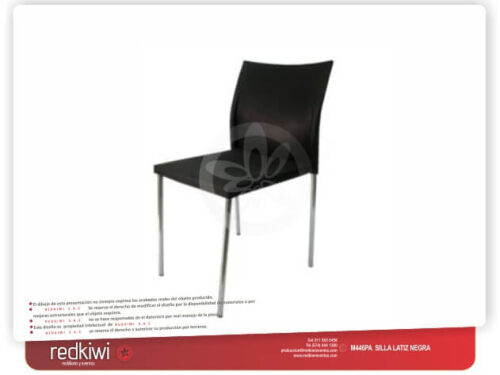 Silla latiz negra
