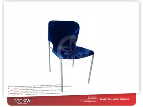 Silla IO Azul Petróleo