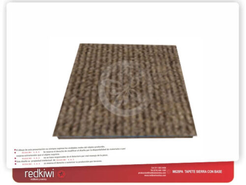 Tapete Sierra con base