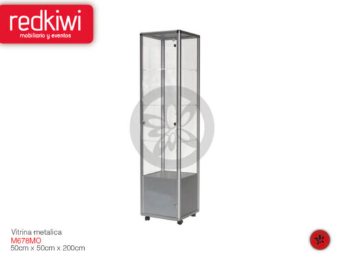 Vitrina Metálica De 50X50X200