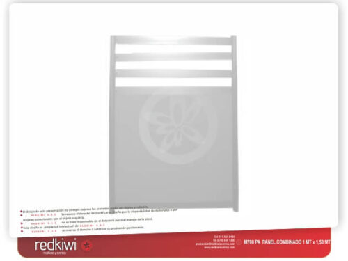 Panel combinado 1×150