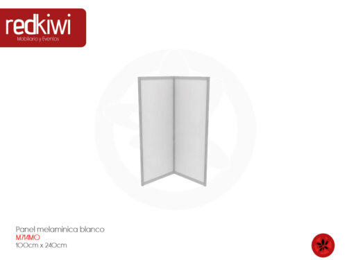 Panel Melaminica Blanco De 1X240