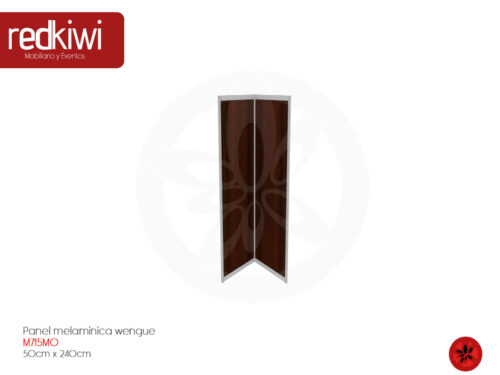 Panel Melaminica Wengue De 50X240
