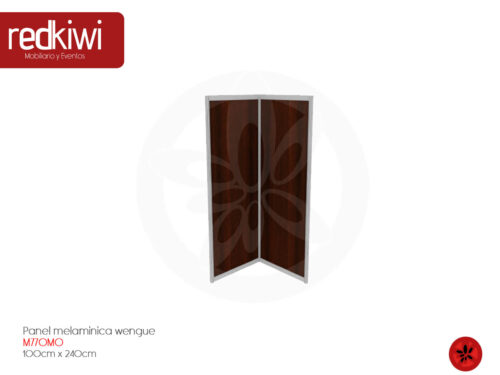 Panel Melaminica Wengue De 1X240