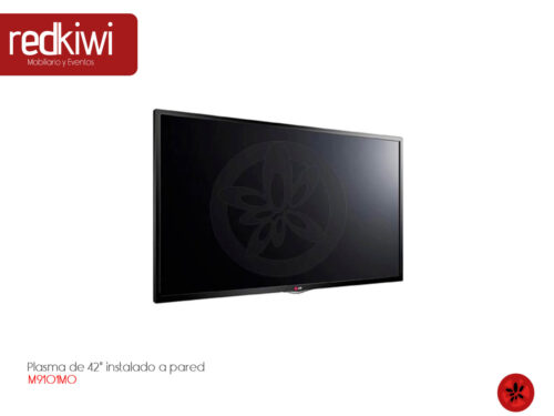 Plasma De 42″ Instalado A Pared