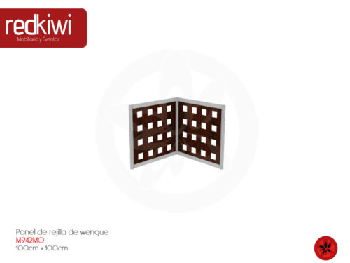 Panel De Rejilla De Wengue