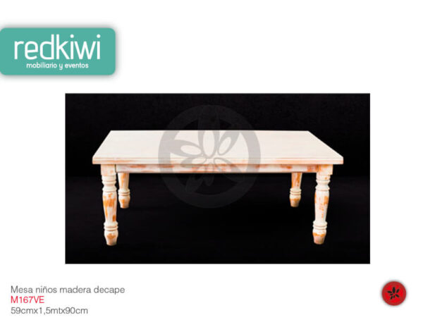 Mesa Madera Decapé Infantil