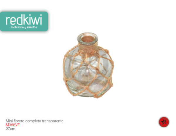 Mini Florero Completo Transparente