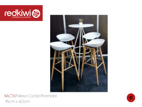 Mesa Coctel Piramidal