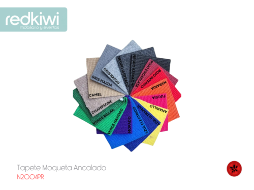 Tapete Moqueta Acanalado colores