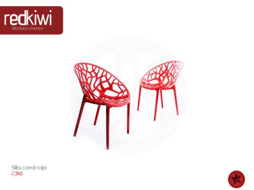 Silla Coral Roja