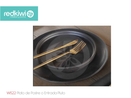 Plato Pluto de Postre o Entrada