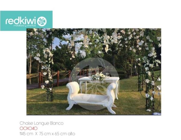 Chaise Longue Blanco