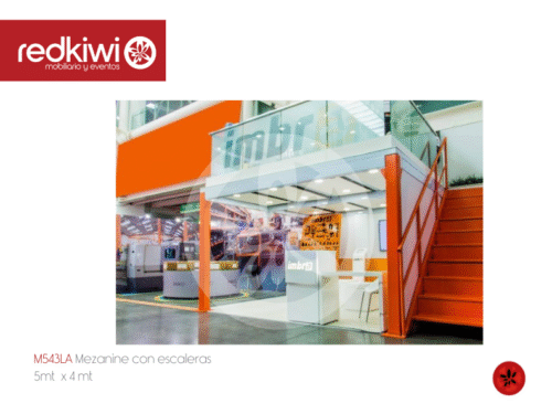Mezanine  con escaleras