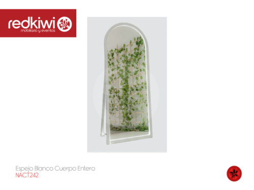 Espejo Blanco Cuerpo Entero