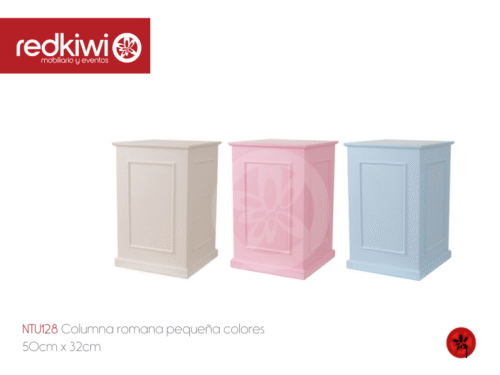 Columna romana pequeña colores