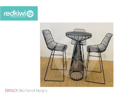 Silla Fendi Negra