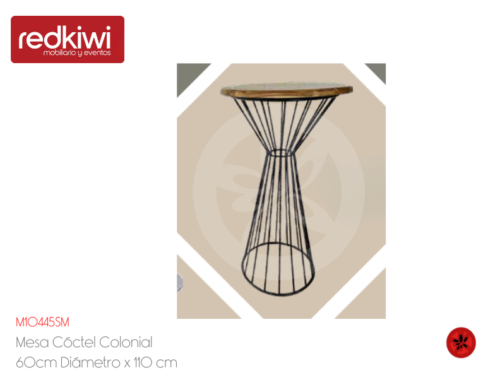 Mesa Cóctel Colonial