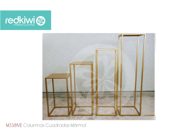 Columnas Cuadradas Metálicas