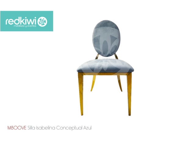 Silla Isabelina Conceptual Azul