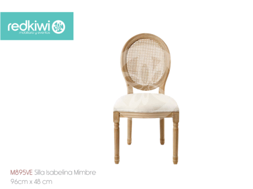 Silla Isabelina Mimbre