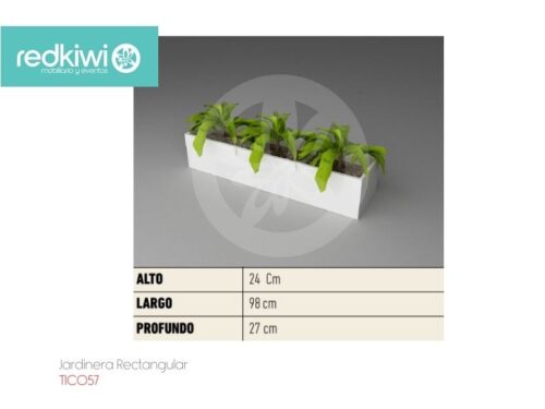 Jardinera Rectangular