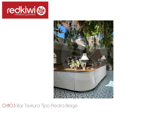 Bar Textura Tipo Piedra Beige