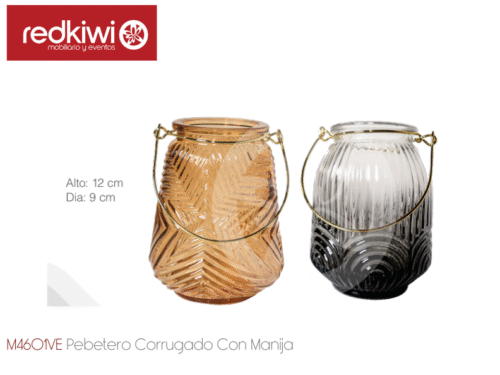 Pebetero Corrugado Con Manija