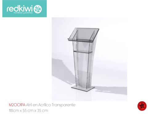 Atril en Acrílico Transparente