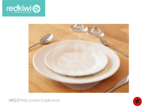 Plato postre tradicional