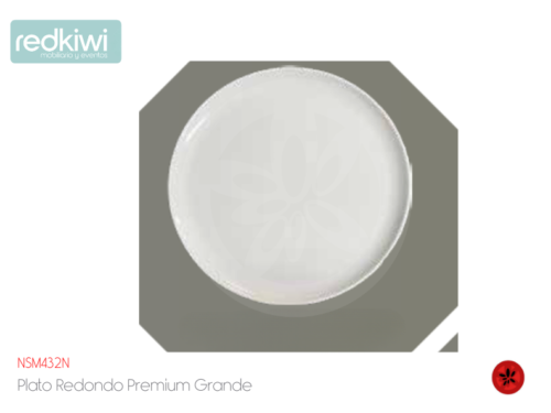 Plato Redondo Premium Grande