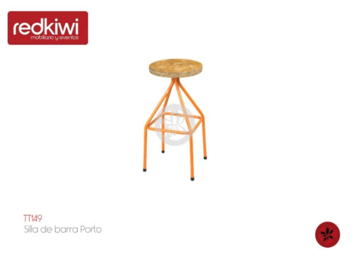 Silla de barra Porto