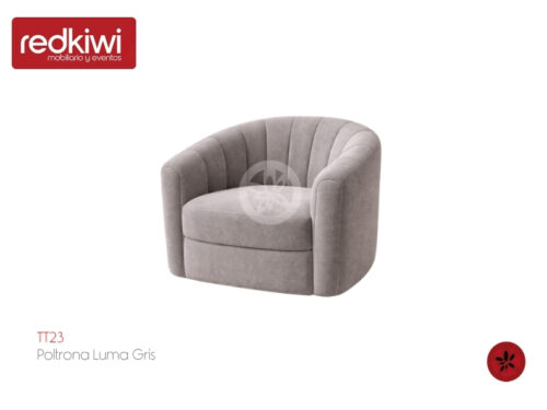 Poltrona Luma Gris